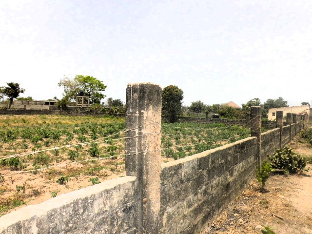 Fenced Empty Land for Sale at Tujereng