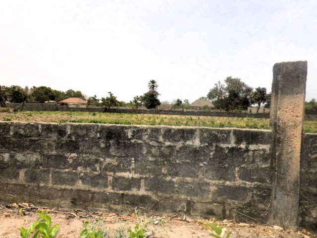 Fenced Empty Land for Sale at Tujereng