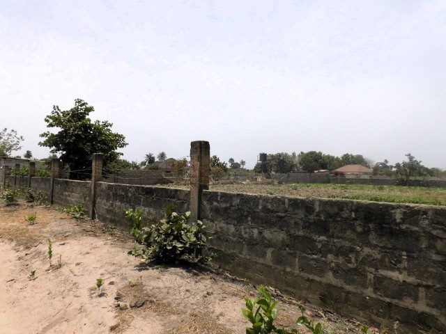 Fenced Empty Land for Sale at Tujereng