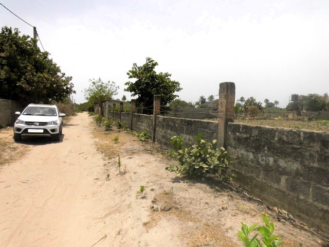 Fenced Empty Land for Sale at Tujereng